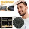 3pcs Gray Hair Reverse Bar, Organic Hair Darkening Soap, Natural Mane Gray Reverse Bar for Men & Women, Hair Darken Soap Bar