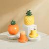 Dust-proof Fruit Theme Toothpick Box Pineapple Shape Dental Floss Storage Box  Living Room