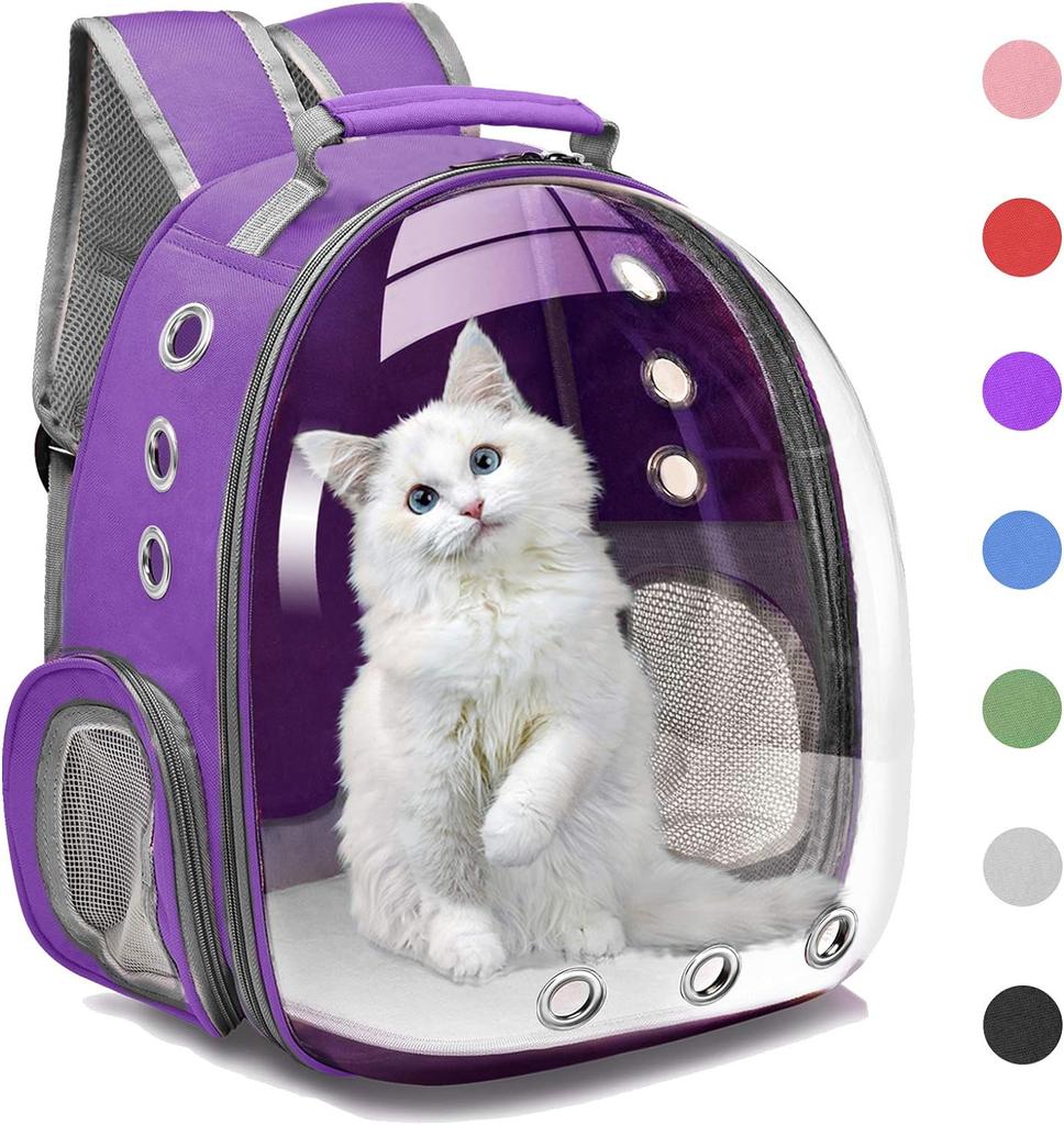 Backpack Carrier/Bubble Carrying Bag for Small Medium Dogs Cats, Space Capsule Pet Carrier for