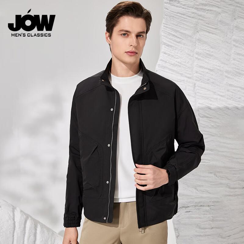 JOW Men's Lightweight Stand-Collar Casual Jacket