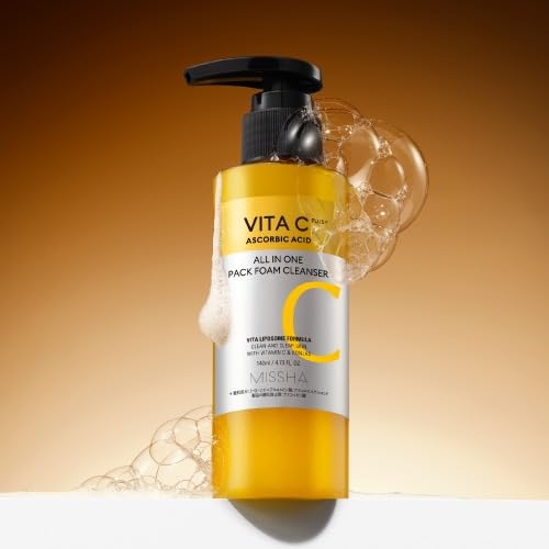 Missha Vitasea Plus Foam Mask Face Wash (140mL)