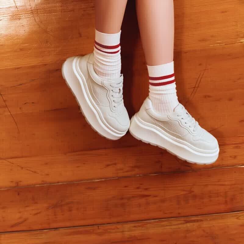 TOOMANYSHOES Women s Platform Casual Sneakers 35