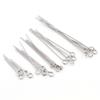 No Fade 100pcs/Lot 20-70 mm 316 Stainless Steel Ball Pins Findings Ball Head Pins For Jewelry Making DIY Supplies Accessories