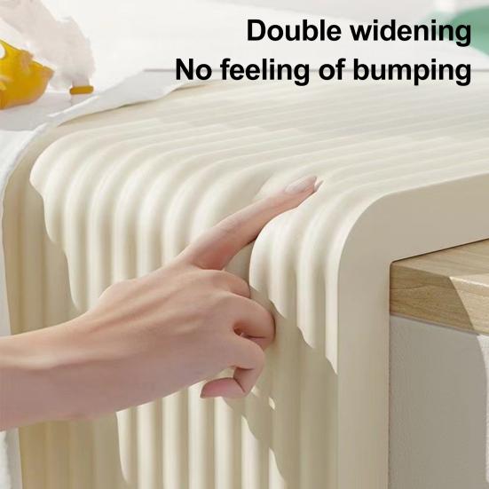 200x20CM Anti-Collision Foam Safety Strip Cuttable Self-Adhesive 1.2 CM Thick Baby Proofing Furniture Corner Desk Table Edge Protector Bumper Guard