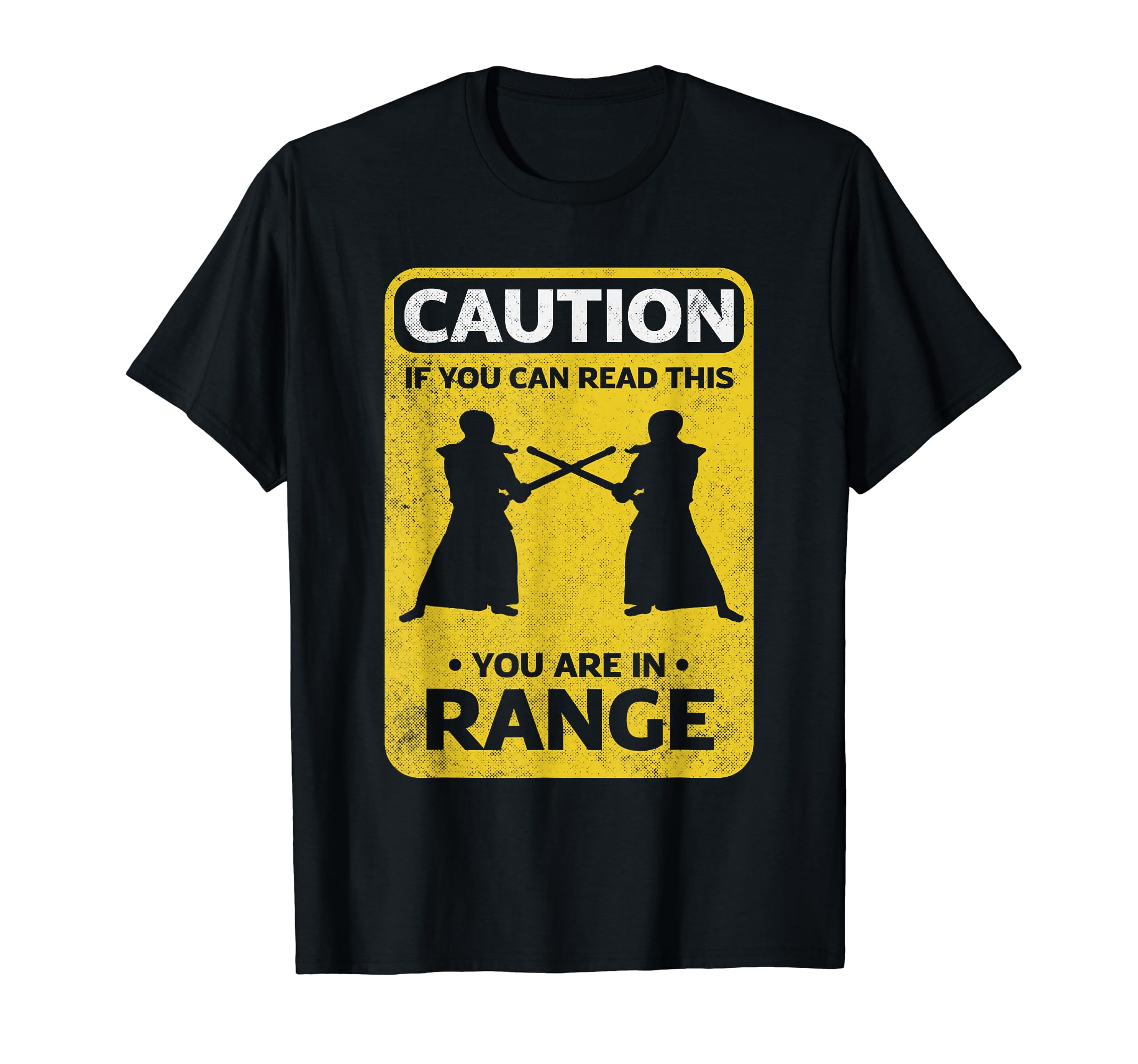

Kendo Japanese Martial Arts Swordplay Kendo Caution Funny T-Shirt