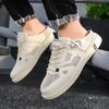 Men’s Sports Shoes Summer Backless Clogs Mules Casual Slippers Sneakers Students Sandals Over Sized