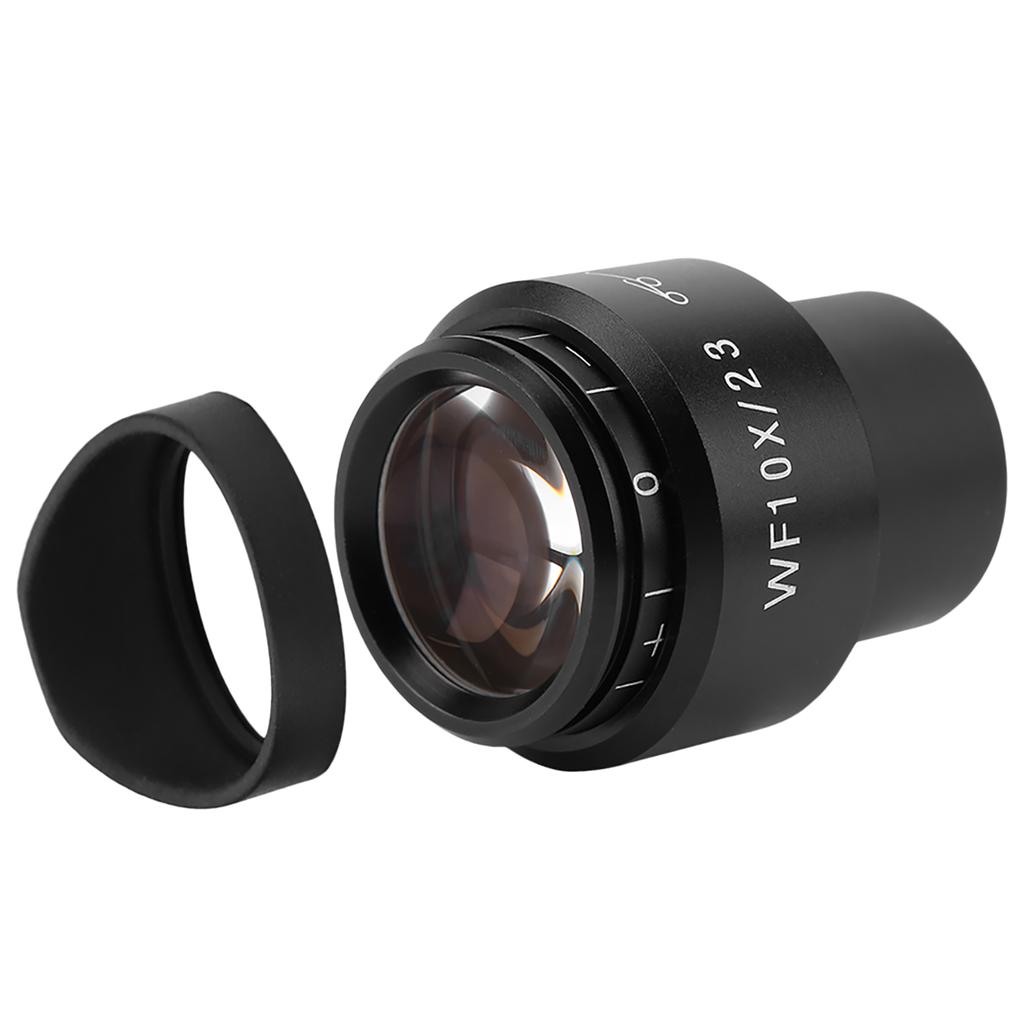 GWF004 WF10X23 Microscope Wide Angle Eyepiece Ocular Eyepoint Lens Adjustable Wide Field 30mm