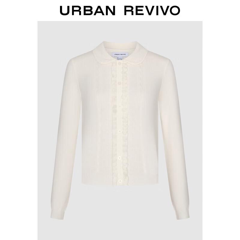 

UR Women s Ruffle Knit Polo T-Shirt M