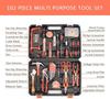 102PCS Household Tool Set Hardware Tool Box Electrician's Hardware Set Car Repairing Tools Woodworking Tools Combination Set