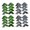 16Pcs Freeze Dryer Tray Stacker Set PP Stacking Corner Clips for Harvest Right Trays Space-Saving Dishwasher Safe Freeze Dryer Accessories