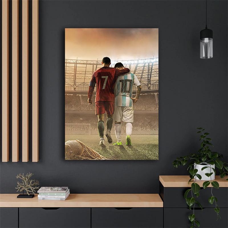 Poster Stadio San Siro Inter 40x50cm - Stampa Artistica Per Appassionati Calcio | Decorazione Muro Moderna - Foto 8