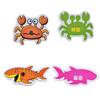 Fish Toy 32pcs Wooden Magnetic Educational Fishing Game