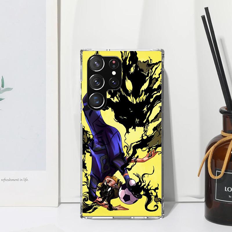 Blue Lock Bachira Meguru Phone Case For Samsung Galaxy S26 S25 Edge S24 FE S23 S22 Ultra S21 Plus S20 + Art Fundas Back Cover Ga