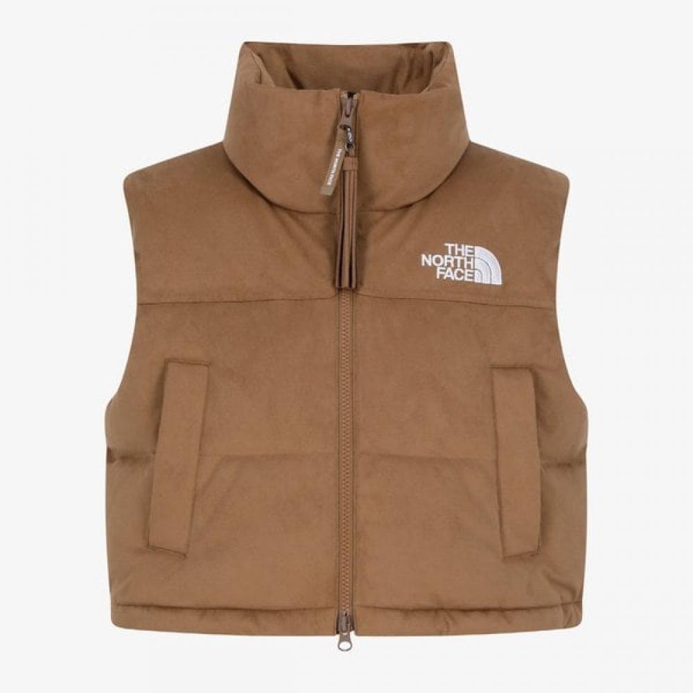 

The North Face Women S Suede nuptSe veSt rdS Nv1dr82k Camel CAMEL/085