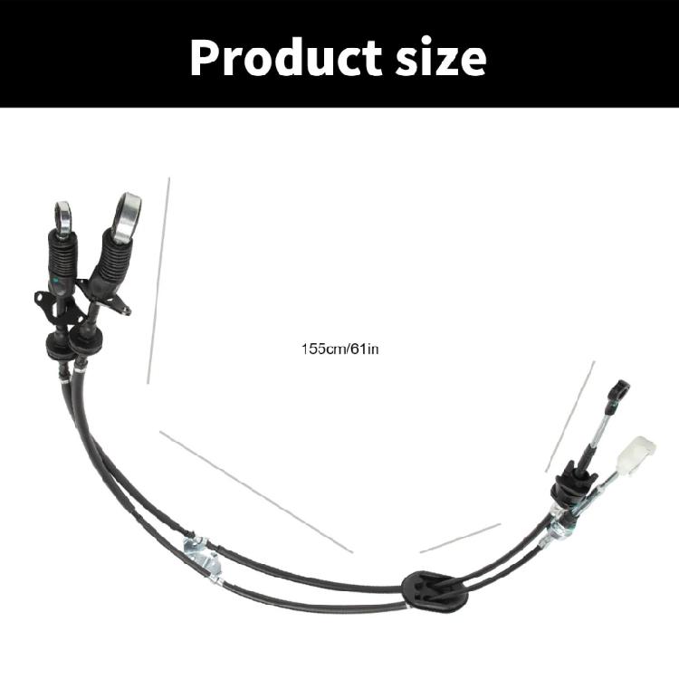 Heat Resistant Car Manual Gear Shifts Cable for K24 5/6 Speed 54310-SDA-L02 54310SDAL02 Offer Long Lasting Performances