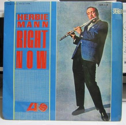 

7inch Record HERBIE MANN - Right Now SMJ8 Atlantic 1962 Japan Jazz Used