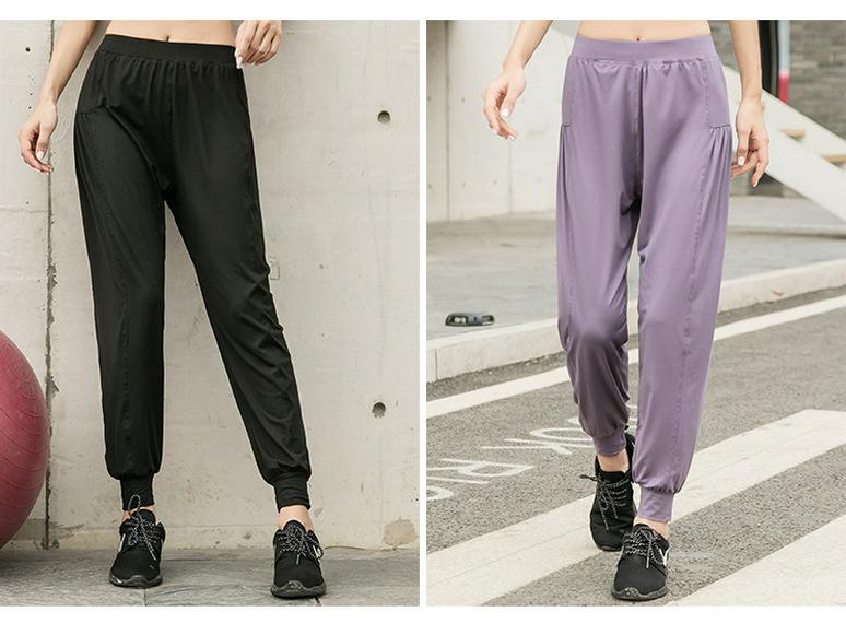 Women's Loose Fit Plus Size Yoga & Running Harem Pants - Spring/Autumn