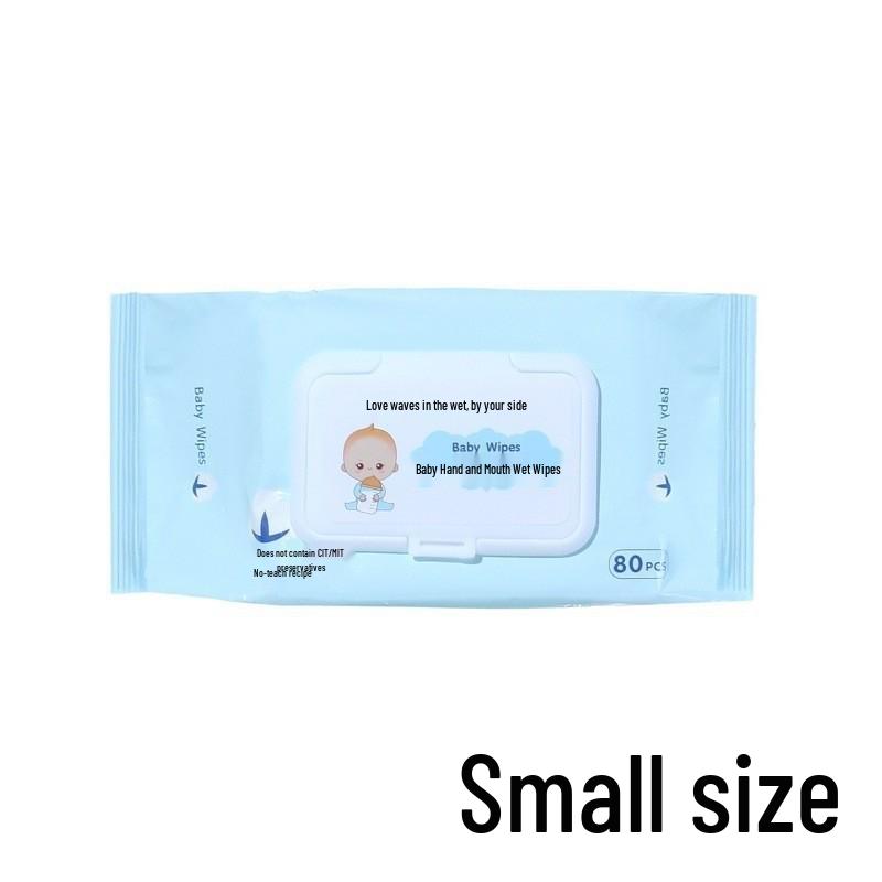 

Baby Soft Skin-Friendly Wet Wipes for Hands & Mouth, Lint-Free & Portable, Essential for Students
