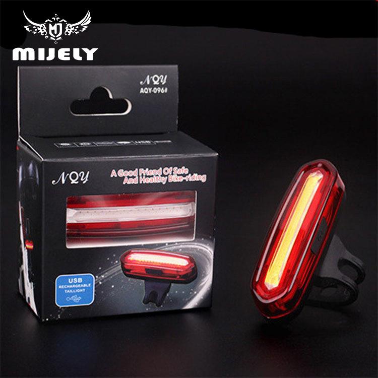 Sirius USB-Rechargeable LED Bicycle Taillight for Night Riding Red Light (Single Color)