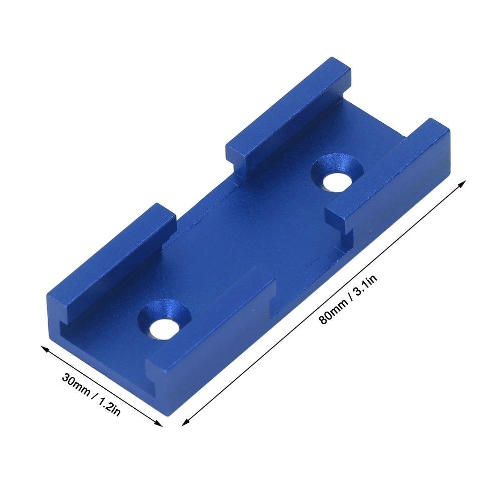4pcs Aluminum Alloy Woodworking Cross Track Connector Aluminum Alloy Track Connector  Woodworking