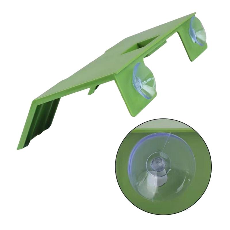 Large Turtles Dock Resting Basking Platform with Suction Cup Design Climb Ramps Habitat Decors for Turtles Enthusiasts