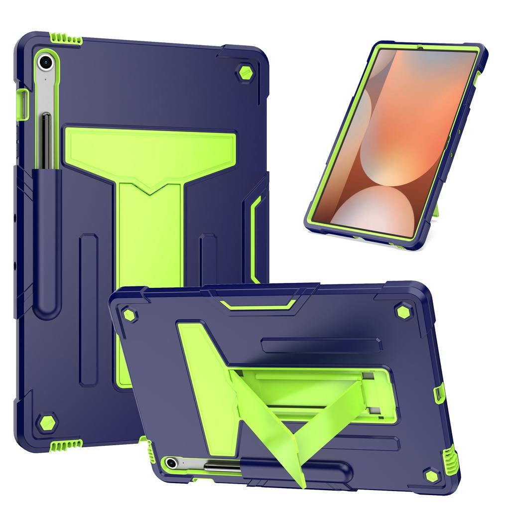 Hybrid Case for Samsung Galaxy Tab S10 FE Plus 2025 13.1 Inch SM-X620 SM-X626B Built-in Kickstand Cover Shockproof with Pen Slot