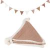 Baby Banner Flag Nursery Garland Triangle Bunting Flag Soft Fabric Vivid Color Kids Banner Nursery Decor