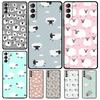 Cute Sheep Case For Samsung Galaxy S23 S22 Ultra S20 S21 FE S9 S10 Plus Note 10 20 Ultra Back Cover