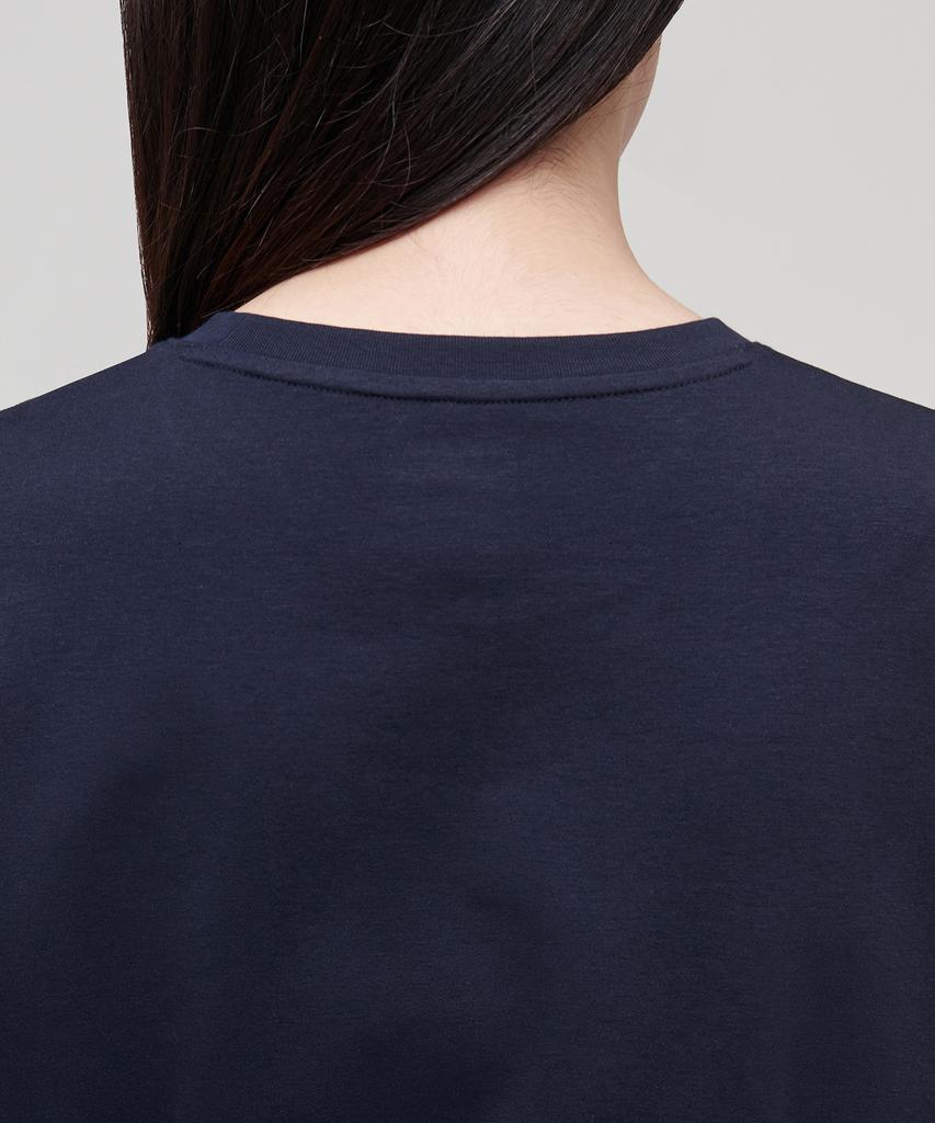 MUSINSA STANDARD WOMAN Women'S Basic Crew Neck T-Shirt [Dark Navy]