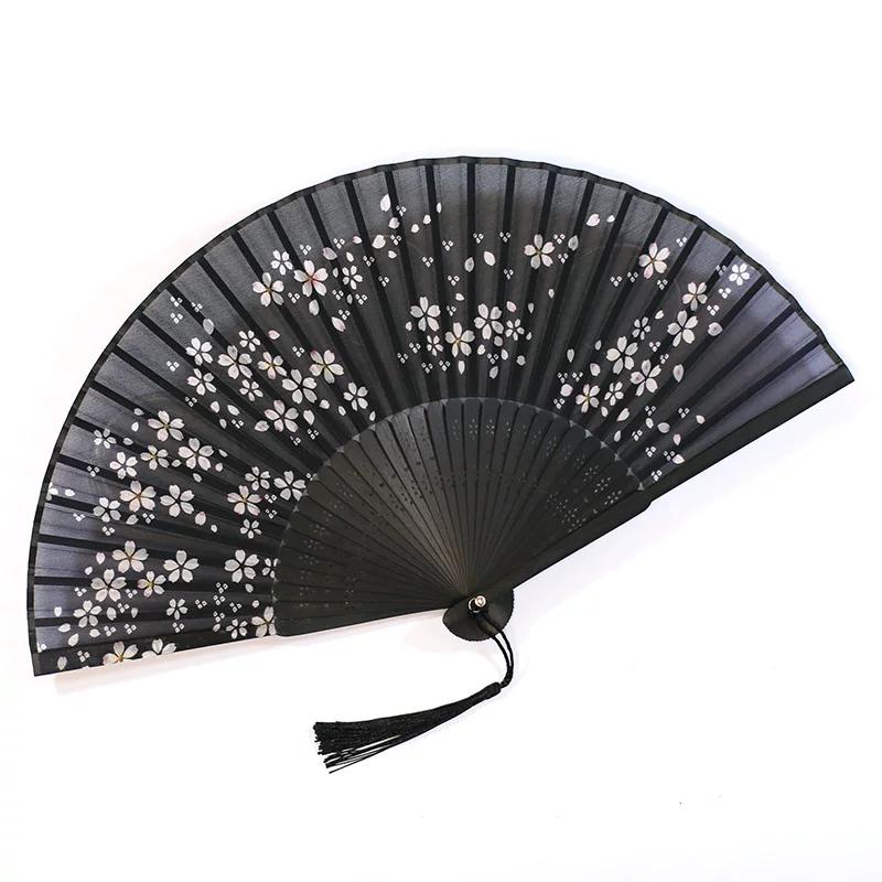 Chinese Style Han Costume 6-Inch Small Fan Folding Fan Fairy Chinese Ancient Style Women's High-Looking Summer New Chinese Style Folding Fan