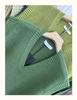 Xiao Wang's 19364 Spring Korean Plus Size V-Neck Casual Loose Knit Sweater Vest