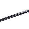 Grade A Black Agate Round Beads for DIY Jewelry, Handmade Semi-finished Loose Beads for Bracelets and Necklaces