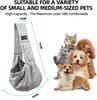 Cotton Comfortable Dog Bag Pet Out Crossbody Shoulder Bag Outdoor Travel Portable Cat Puppy Sling Bag Pet Carrying Supplies.