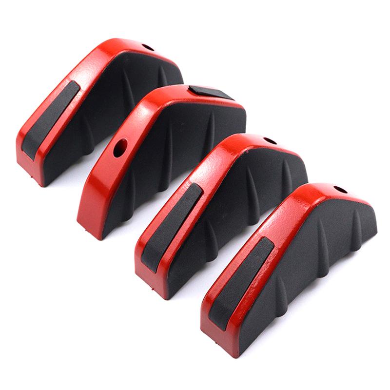 1Set Universal Auto Modifizierter Heckstoßstangendiffusor Spoiler Auto Heckstoßstangendiffusor Spoiler Abs Antikollisions-Autozubehör
