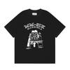 Digital Print MM6 Cotton T-Shirt Men Women Short Sleeve Casual Top 230g