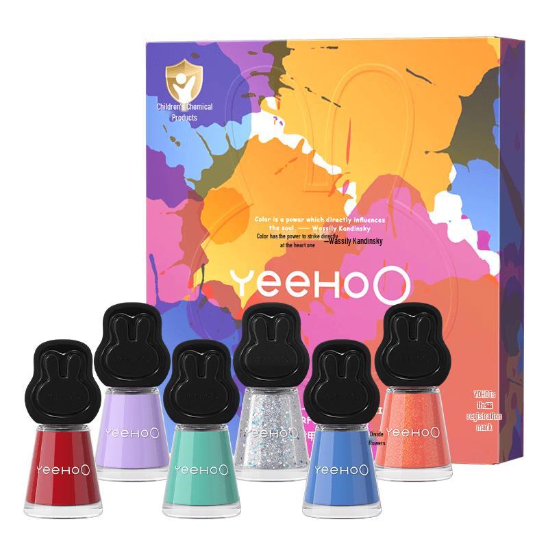 Yeesung Children s Water-Based Peel-Off Nail Polish Set