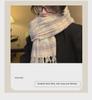 Korean Polka Dot Imitation Cashmere Scarf - 2024 Autumn/Winter Versatile Shawl & Neck Scarf for Women