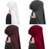 Damen Hijab Kopftuch Schal Wickeltuch für Muslimisches Gebet Ramadan Eid 170cm x 55cm Atmungsaktiv und Schnelltrocknend Kopfbedeckung Schal