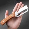 Stainless Steel Peeler With Wooden Handle For Peeling And Slicing Fruits And Vegetables | Durable And Smooth Operation
