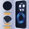 For iPhone 17 Pro Magnetic Case Hard PC + Soft TPU Shockproof Phone Cover Compatible with MagSafe