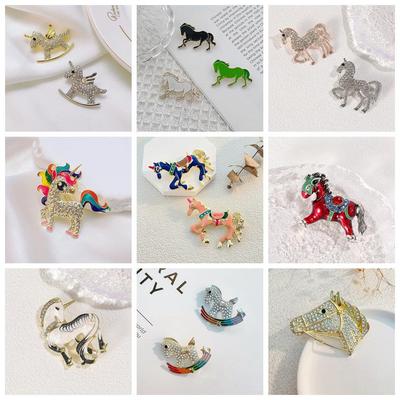 Zodiac Unicorn Cartoon Brooch - Versatile Pin for Women’s Bags and Accessories