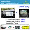 Full Cover Tempered Glass Film Protector For Tesla Model Y Juniper Model 3 Highland 2025 Rear Center Control Screen Protective