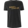 Queens of The Stone Age Metallic Logo T-Shirt Charcoal L