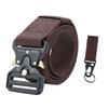 Elastic Tactical Nylon Belt with Alloy Buckle, Popular for Outdoor Use, Customizable Size