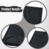 Coffee Tamper Mat Tamping Pad Anti Slip Reusable Soft Holder Espresso for Kitchen
