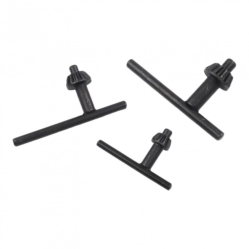 Compact And Lightweight 3PCS Wrench Set Drill Chuck Wrench Easy Compatibility
