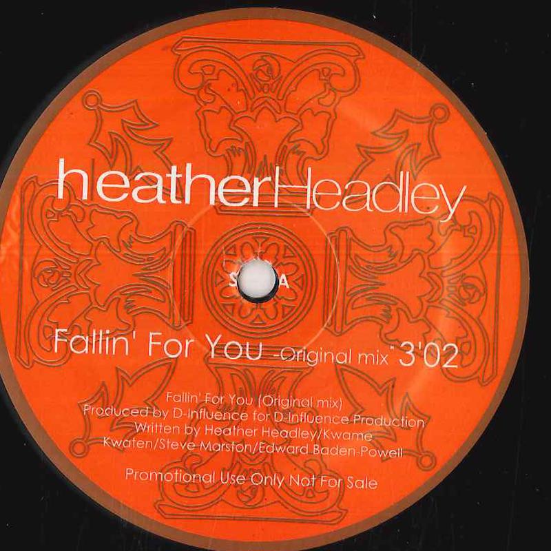 

12inch Record HEATHER HEADLEY - Fallin for You HH4 NONE Soul/Funk Used