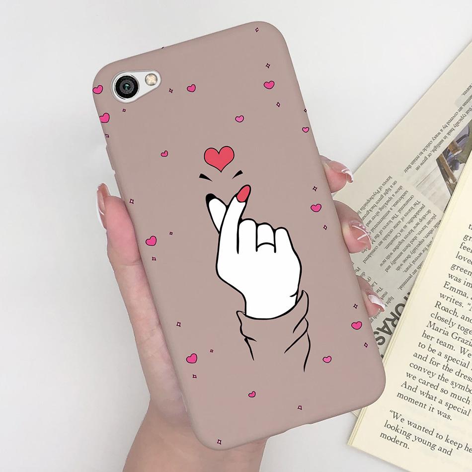 For Xiaomi Redmi Note 5A Pro Prime Phone Case Heart Silicone Matte Shockproof Back Cover For Redmi Note 5 A 5APro 5APrime Coque