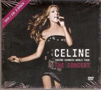 

CD CÉLINE DION - Taking Chances World Tour / The Con 88697689969 Columbia 2010 Brazil ObiPop Used