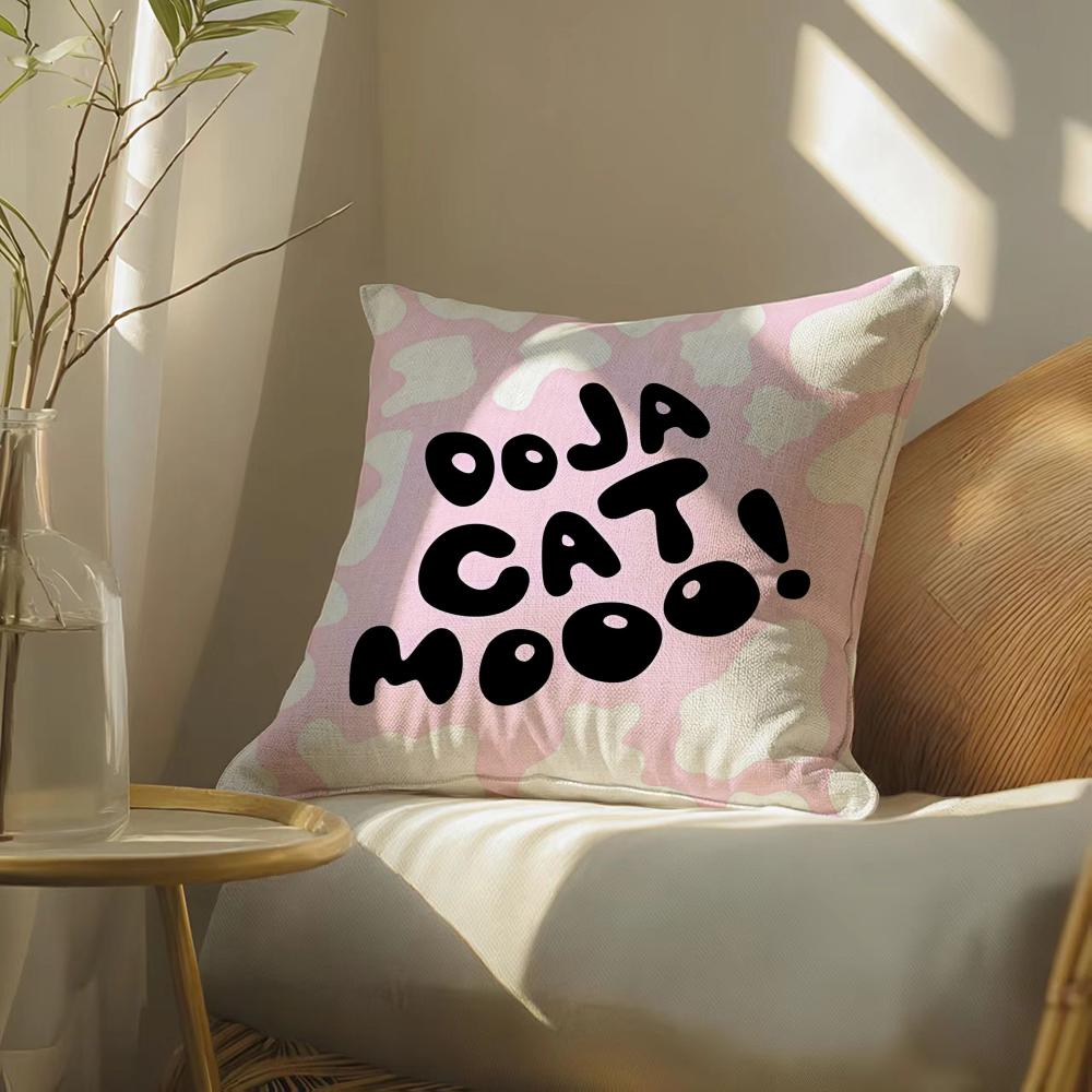 Dojacat Pillow Case Pillowcase, Double-Sided Printed, Sofa Cushion, Bedroom Headboard